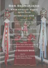 Eventi - San Sebastiano e la XXIX sagra delle fave e dei ceci - Ollastra - Oristano