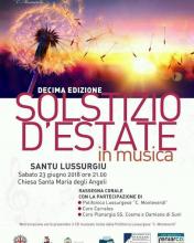 Eventi - Solstizio d'estate in musica - Santu Lussurgiu - Oristano