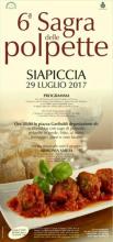 Eventi - Sagra della polpetta 2017 - Siapiccia - Oristano
