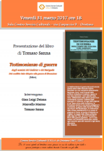 Eventi - Testimonianze di guerra degli uomini del Guilcier e del Barigadu di Tomaso Sanna - Oristano