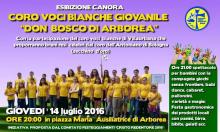 Eventi - Esibizione canora Coro voci bianche Don Bosco - Arborea - Oristano