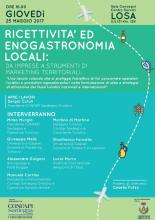 Eventi - Ricettività ed Enogastronomia locali: da imprese a strumenti di marketing territoriali - Abbasanta - Oristano