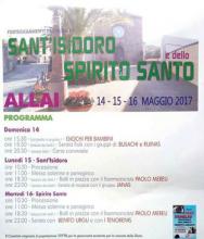 Eventi - Sant'Isidoro e Spirito Santo ad Allai - Allai - Oristano