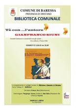 Eventi - Presentazione libro di Gianfranco Siuni - Baressa - Oristano