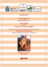 Eventi - Presentazione libro - L'amore non è un nascondiglio di Laura Marchi - Bonarcado - Oristano
