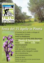 Evento Animazione Culturale Festa del 25 aprile in Pineta Torregrande Oristano