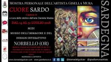 Eventi - CUORE SARDO Capitolo III - personale di pittura di Gisella Mura - Norbello - Oristano