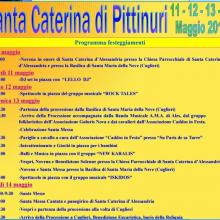 Eventi - Santa Caterina d'Alessandria - Santa Caterina di Pittinuri - Cuglieri - Oristano