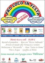 Eventi - Pro Loco in Festa - Solarussa - Oristano