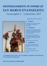 Eventi - San Marco 2017 - Tresnuraghes - Oristano