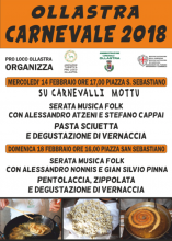 Eventi - Carnevale ad Ollastra 2018 - Ollastra - Oristano