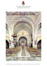 Eventi - Chiesa di Santa Sofia, viaggio per immagini tra arte e storia nelle chiese di San Vero Milis - Mandriola - San Vero Milis - Oristano