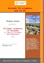 Eventi Presentazione libro Villaggi scomparsi in Sardegna Oristano