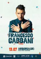 Concerto gratuito di Francesco Gabbani a luglio ad Arborea