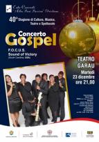 Eventi Concerto Gospel F.O.C.U.S. Sound of Victory Oristano