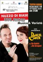 Eventi Nuzzo Di Biase Live Show Oristano